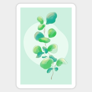 Eucalyptus Illustration Sticker